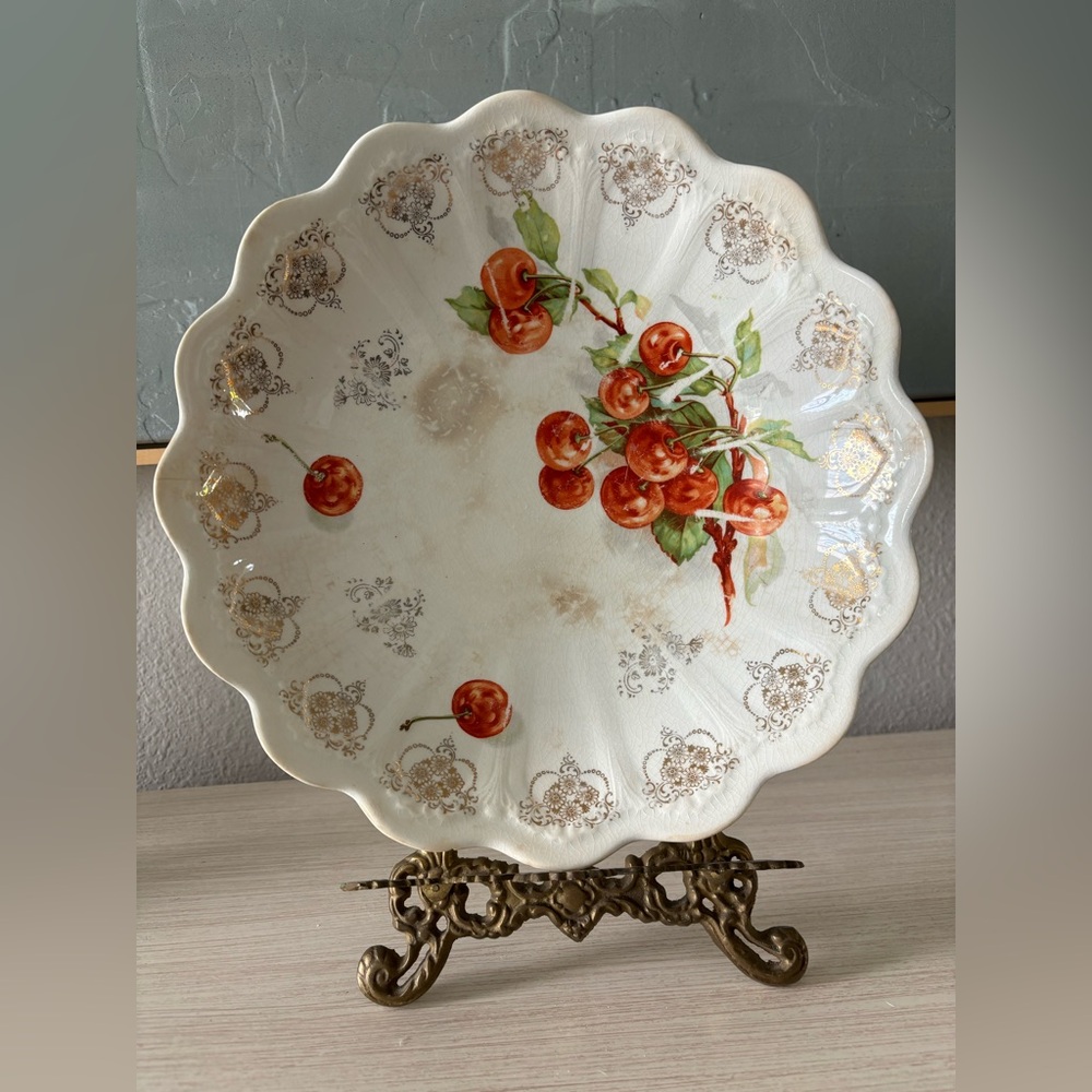Vintage cherry bowl